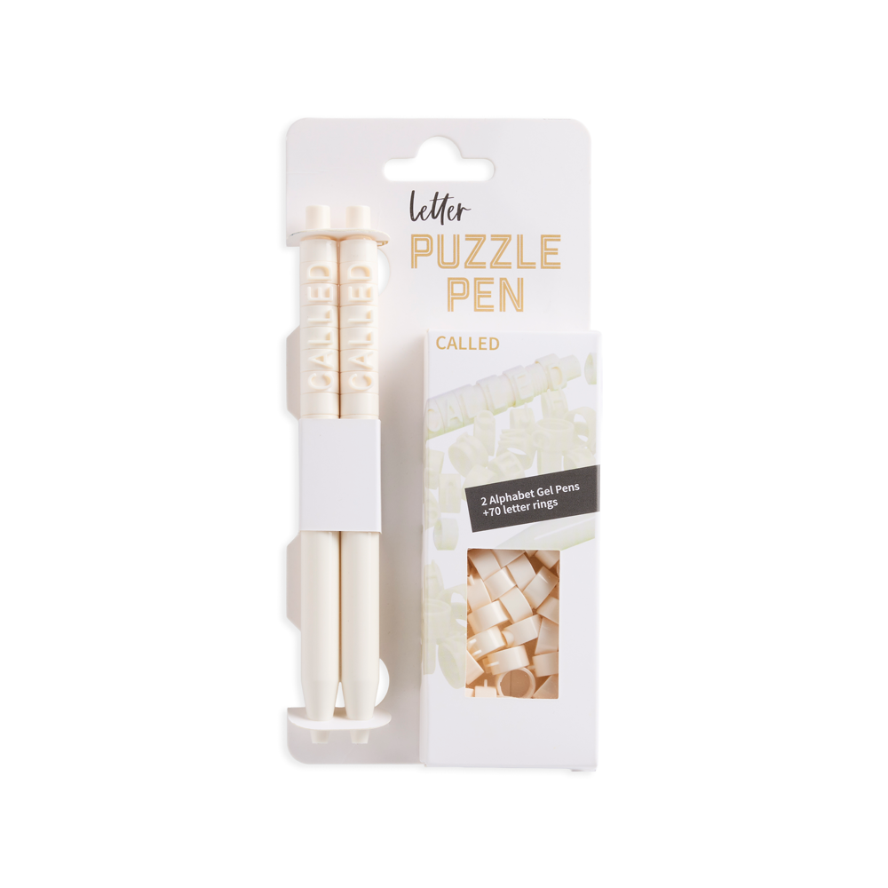 Called Letter Puzzle Pen