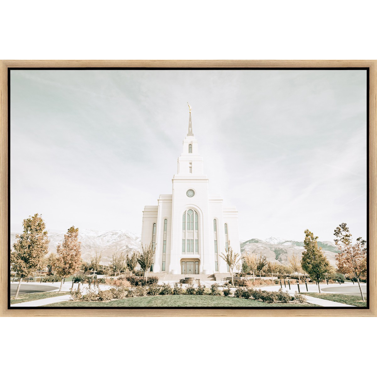 Sweet is the Work, Layton Temple (31.5x21.5 Framed Canvas)