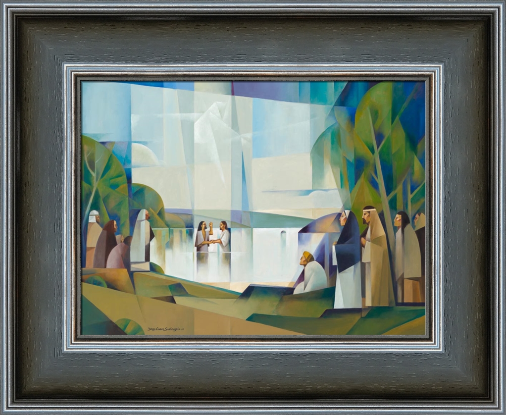 The Baptism of Christ (17x20 Framed Art), , large image number 0
