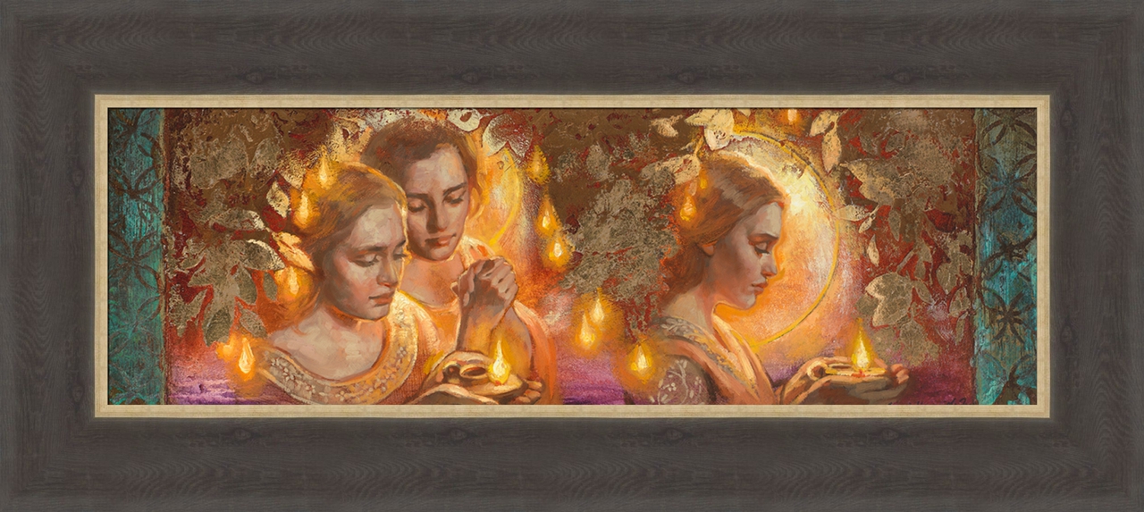 Light Bearers (18x38 Framed Art), , large image number 0