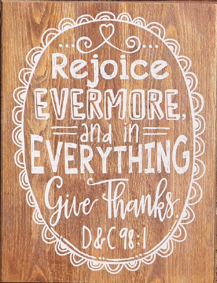 In Everything Give Thanks (11x14 Plaque), , large image number 0