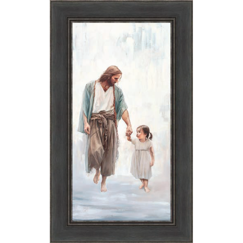 Of Such is the Kingdom (36x21 Framed Canvas Print)