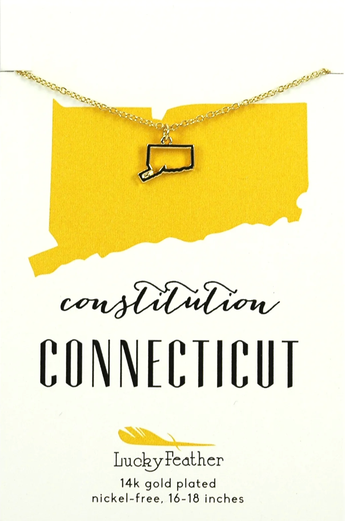 Connecticut State Necklace, , large image number 0