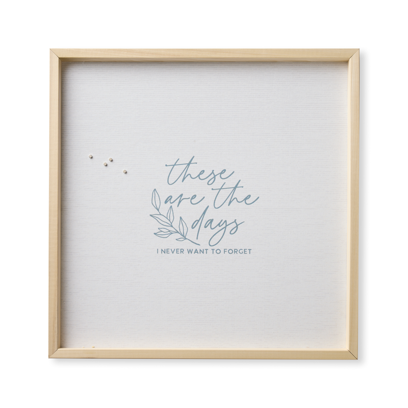 These Are the Days (24x24 Framed Art)