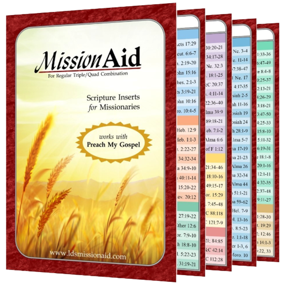 MissionAid Scripture Inserts