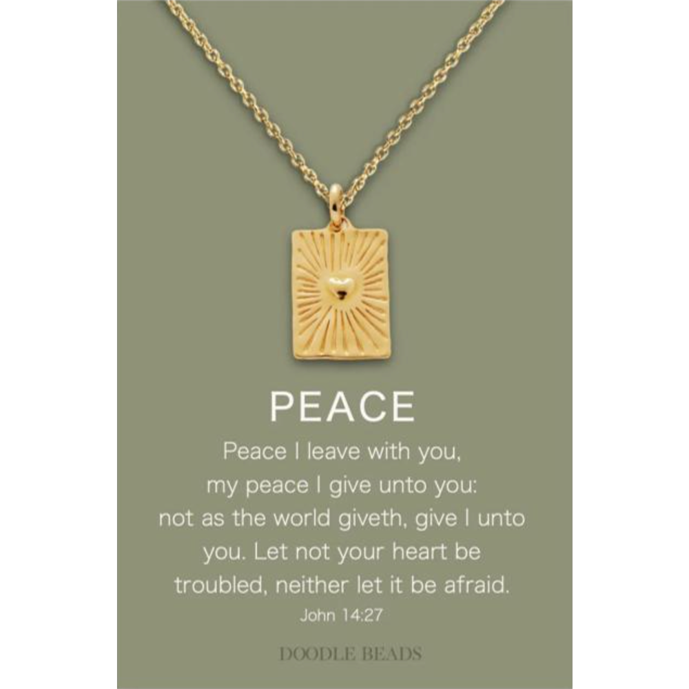 Peace Be Unto You Necklace