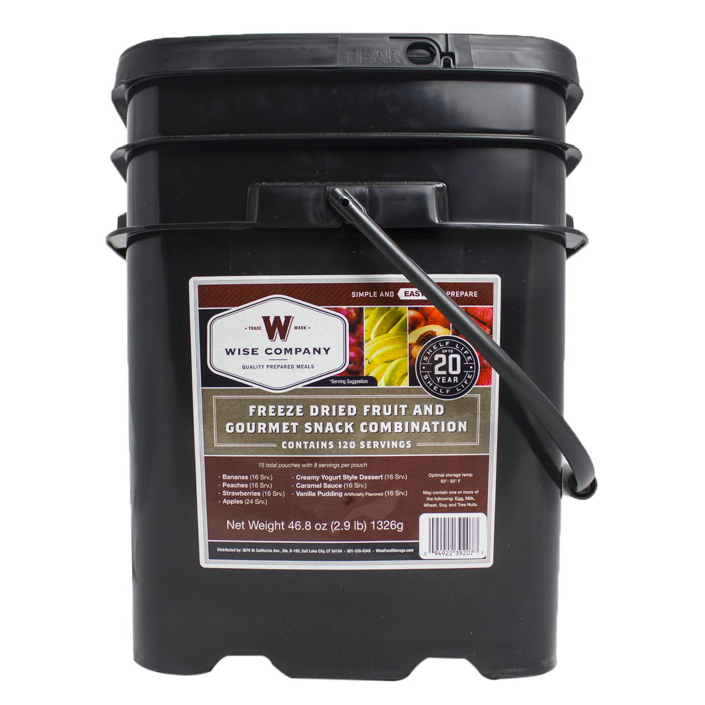 120 Serving Freeze Dried Fruit and Snack Pack, , large image number 0