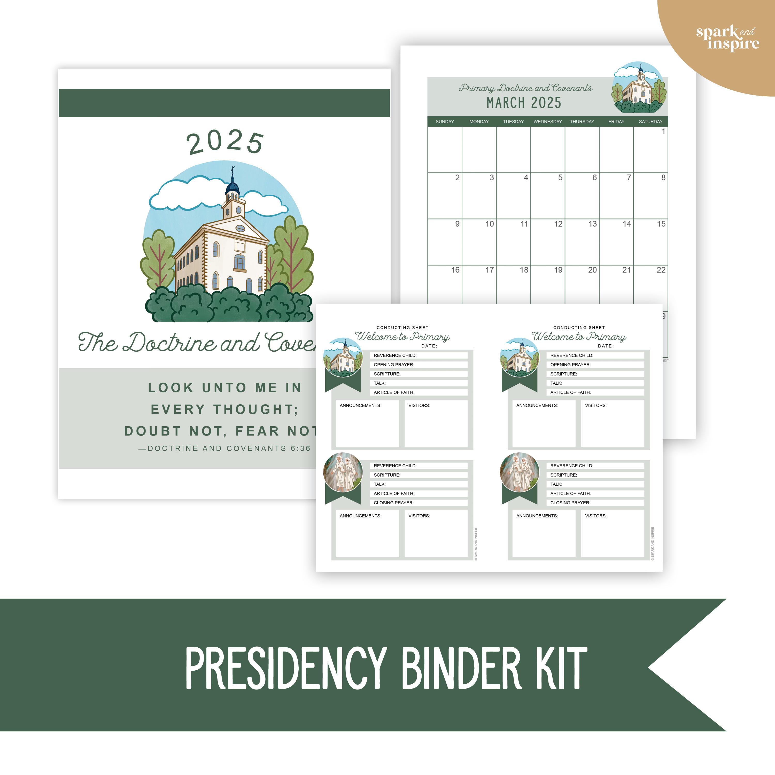 2025 Primary - Presidency Binder, , large image number 0