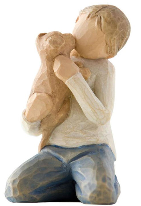 Willow Tree Boy Kindness, , large image number 0