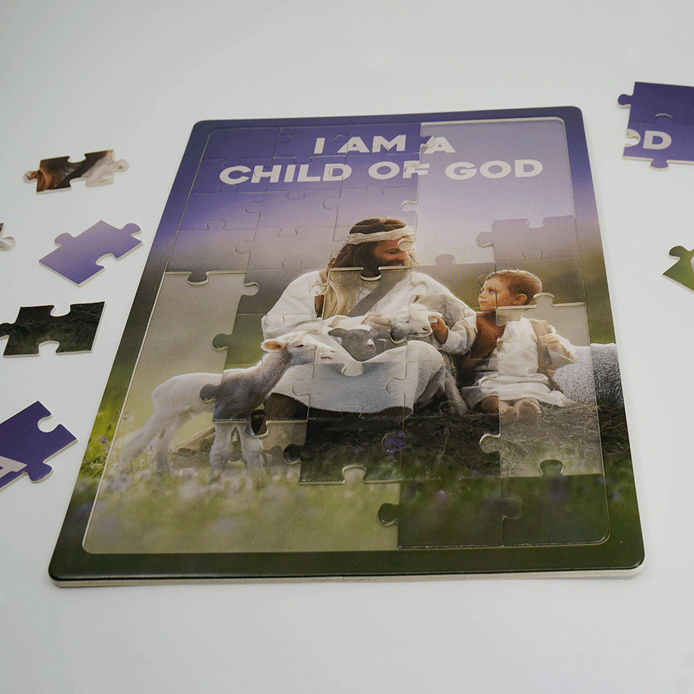 Puzzle 45 piece I am a Child of God, , large image number 2