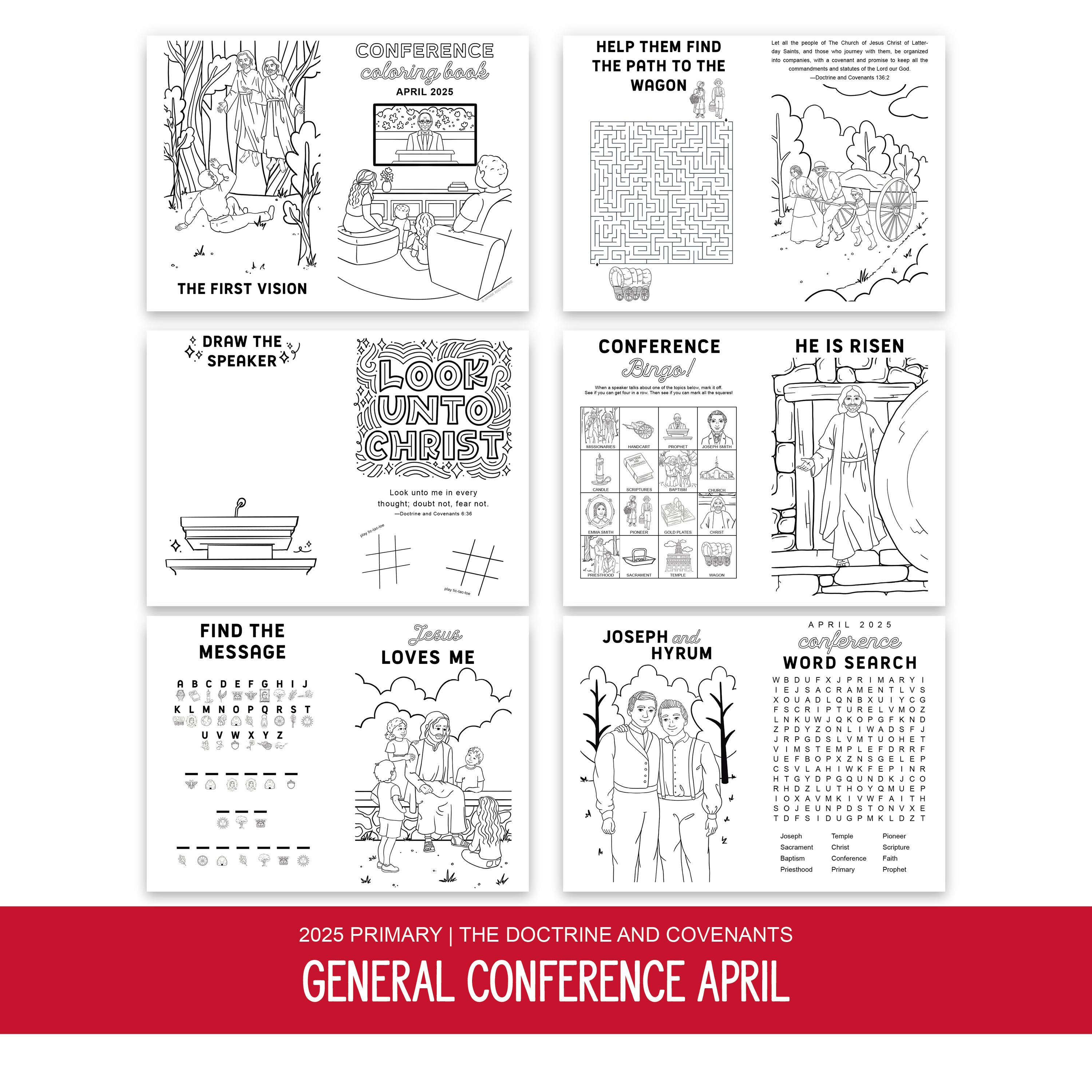 2025 Primary - Coloring Pages Kit, , large image number 2