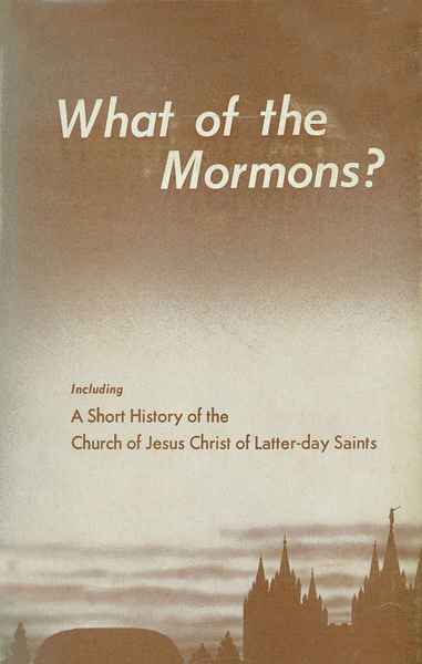 What of the Mormons?, , large image number 0