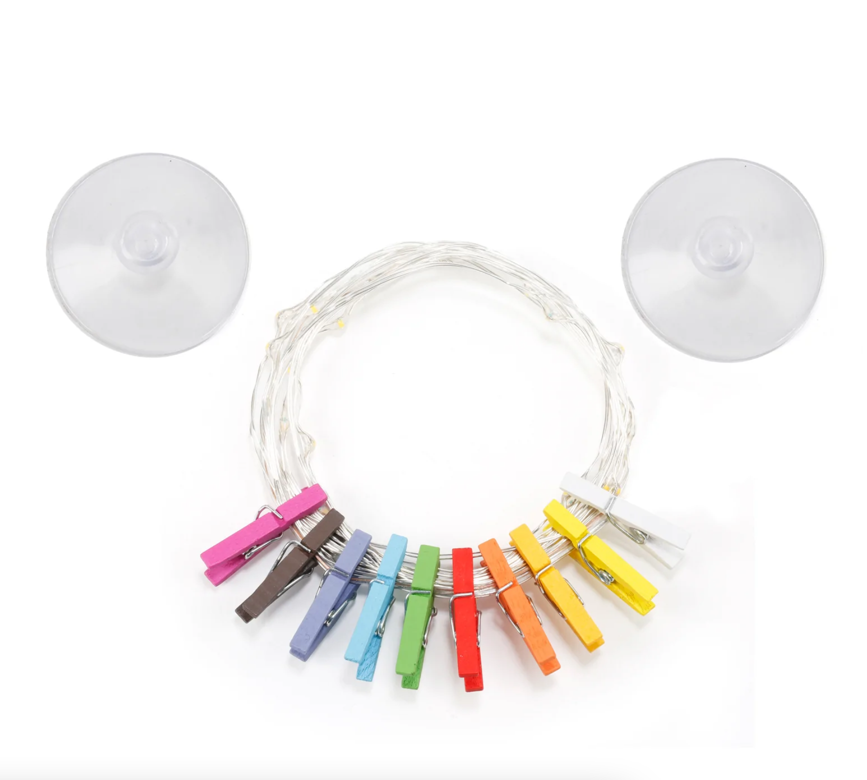 Mini Clothespin String Lights, , large image number 1