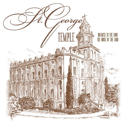 St. George Temple Tile