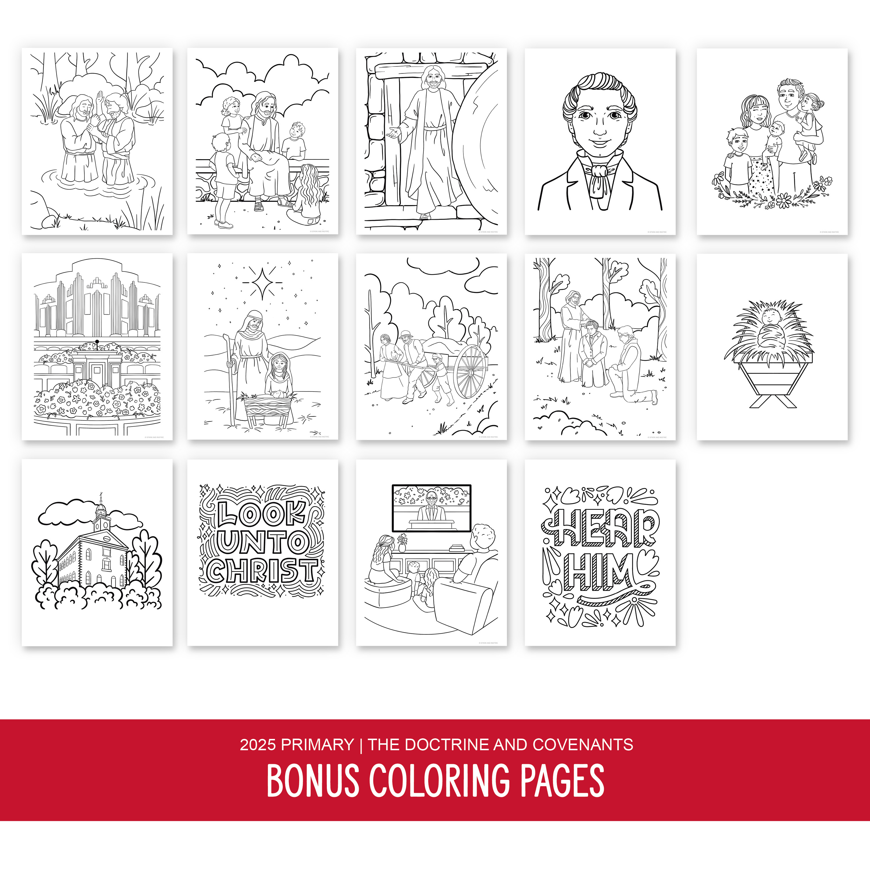 2025 Primary - Coloring Pages Kit, , large image number 4