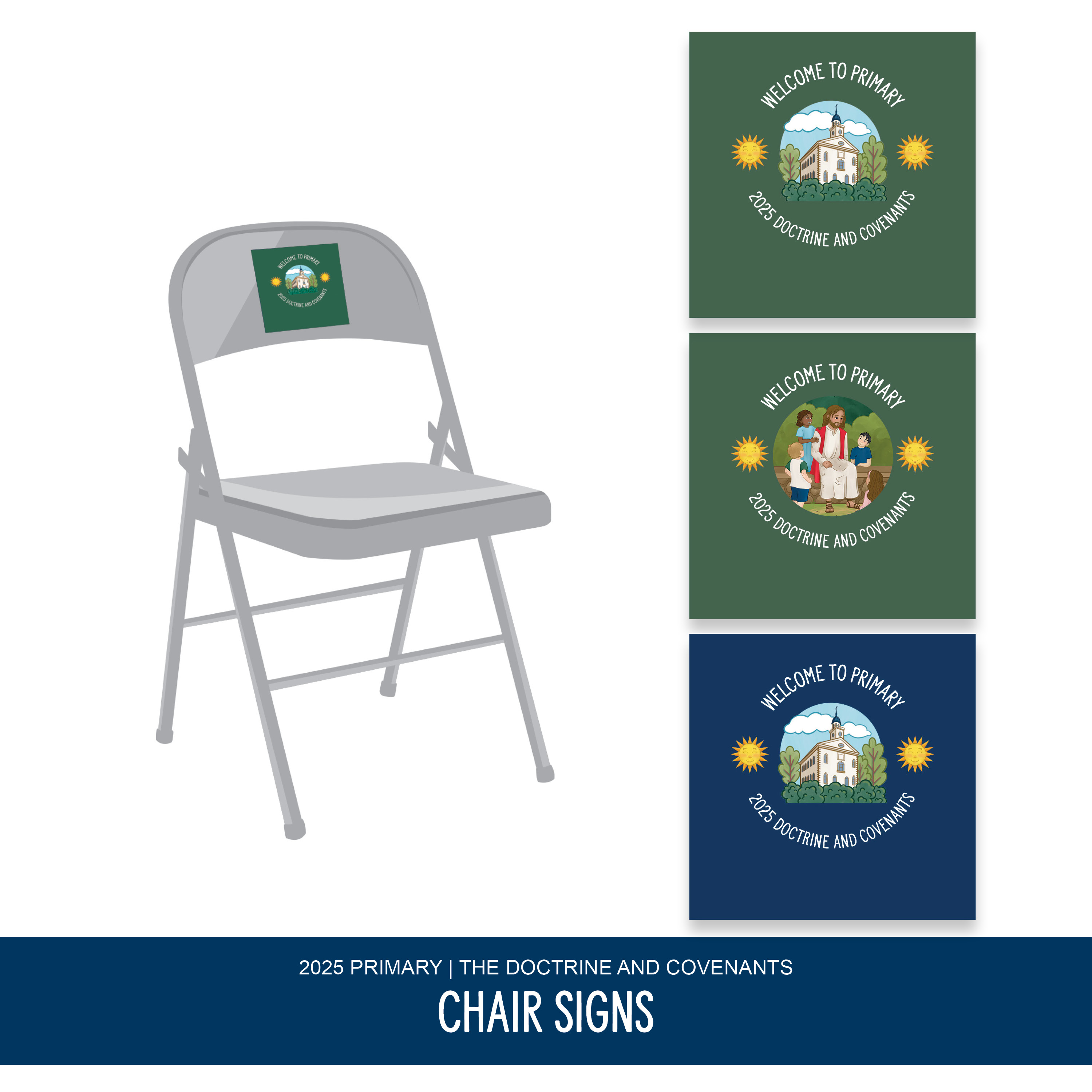 2025 Primary - Class Door and Chair Signs Kit, , large image number 1