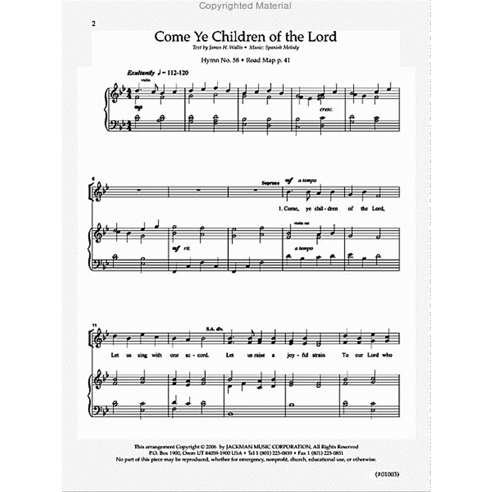 Hymnplicity Ward Choir Songbook, Book 7, , large