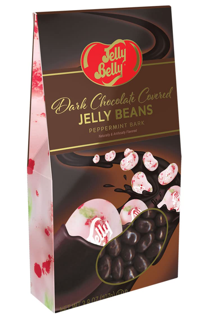 Dark Chocolate Covered Peppermint Bark Jelly Belly