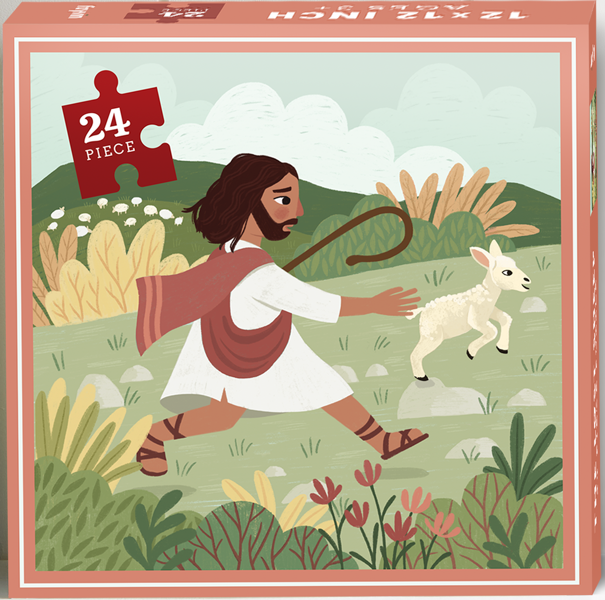 Lost Sheep 24 Piece Puzzle, , large image number 0