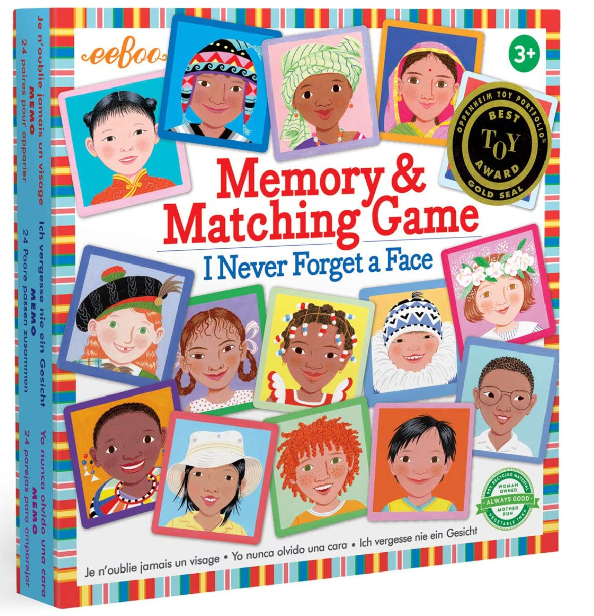 I Never Forget a Face Memory & Matching Card Game, , large image number 0