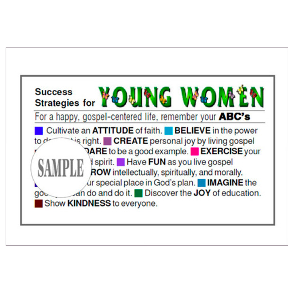 Success Strategies for Young Women Card, , large image number 0