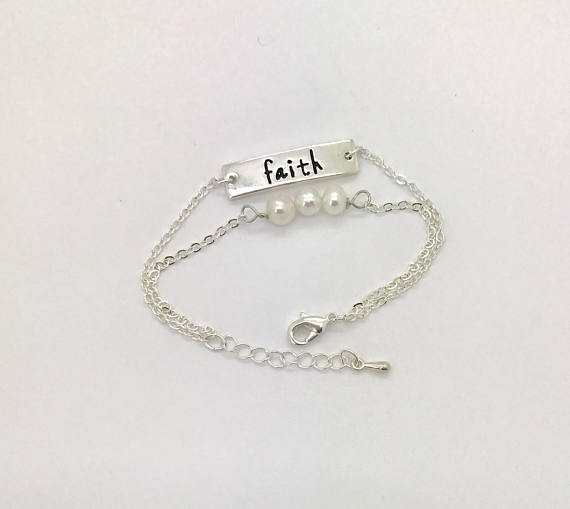 My Baptism Faith Bracelet, , large image number 0