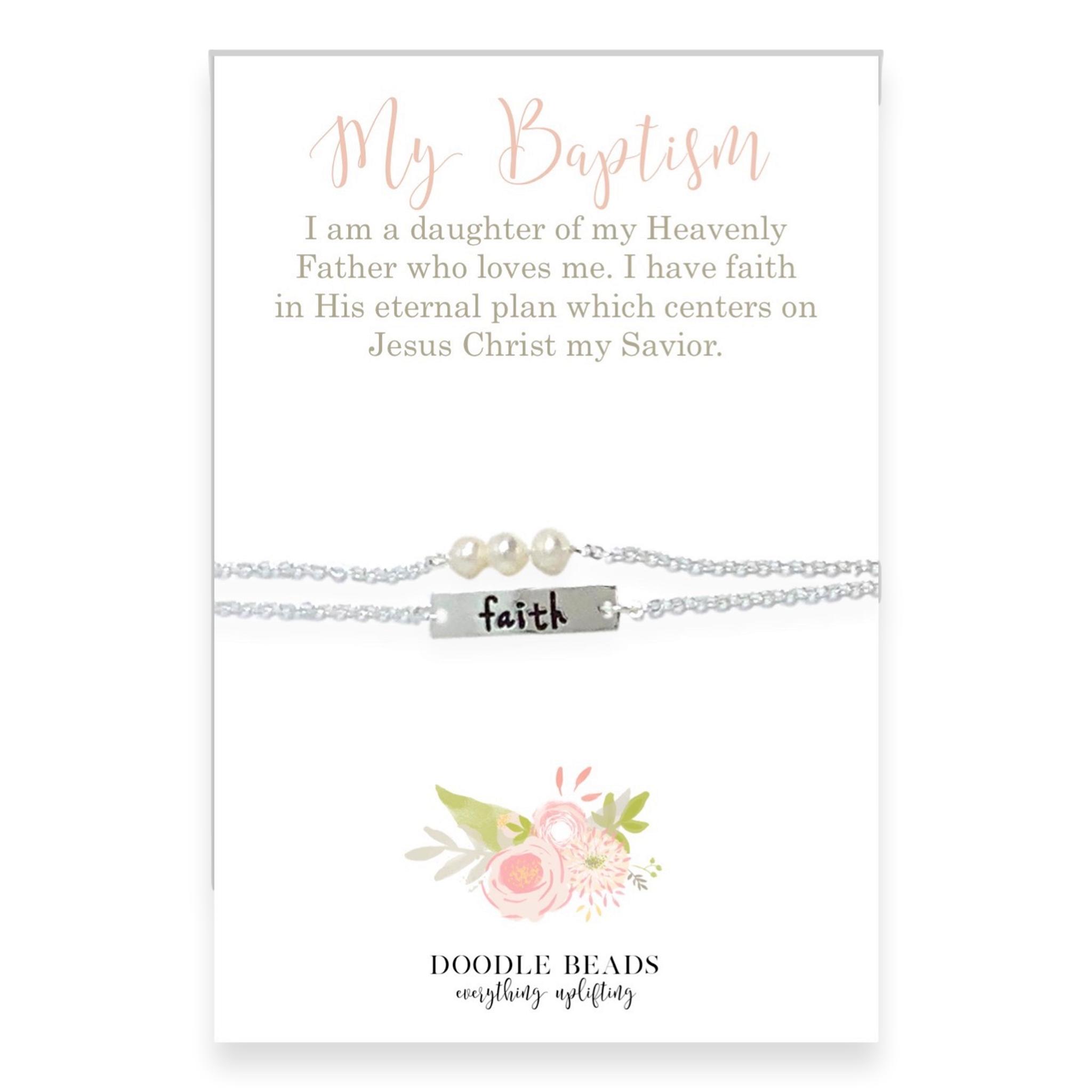 My Baptism Faith Bracelet, , large image number 1