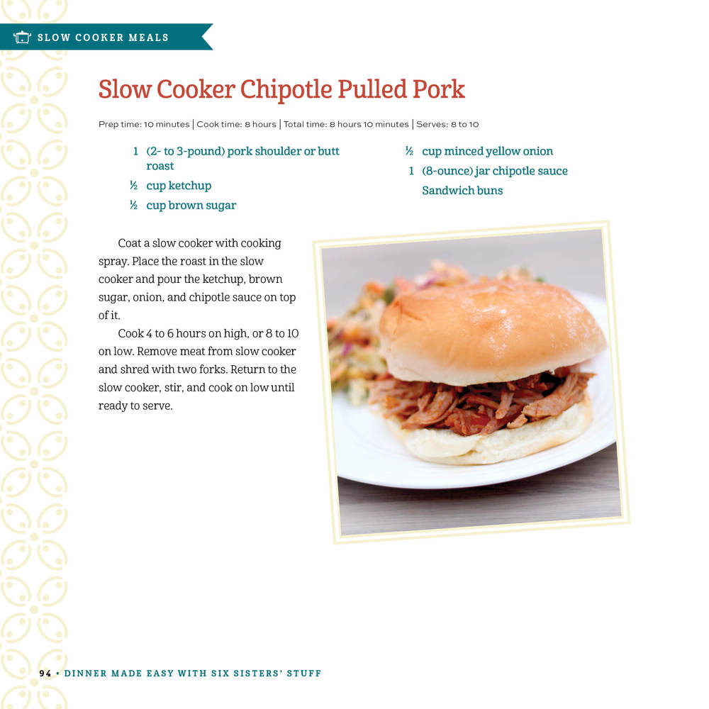 Dinner Made Easy with Six Sisters Stuff Cookbook, , large image number 5