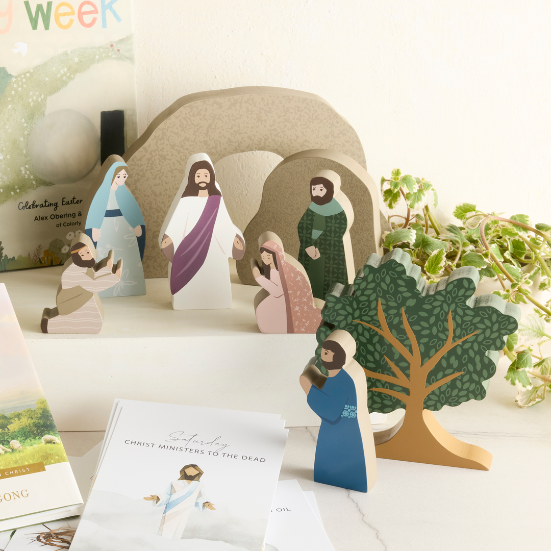 He Is Risen Easter Creche Set, , large image number 2