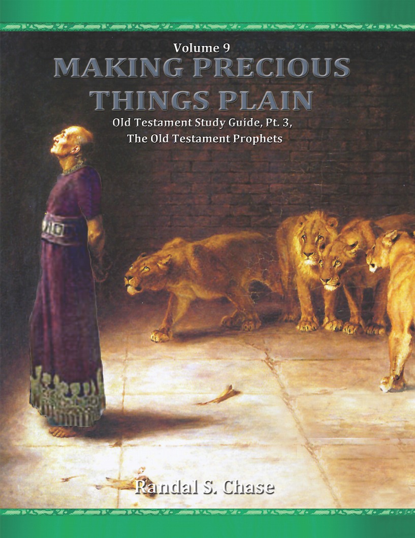 Making Precious Things Plain, Old Testament Study Guide, Pt. 3, The Old Testament Prophets , , large image number 0