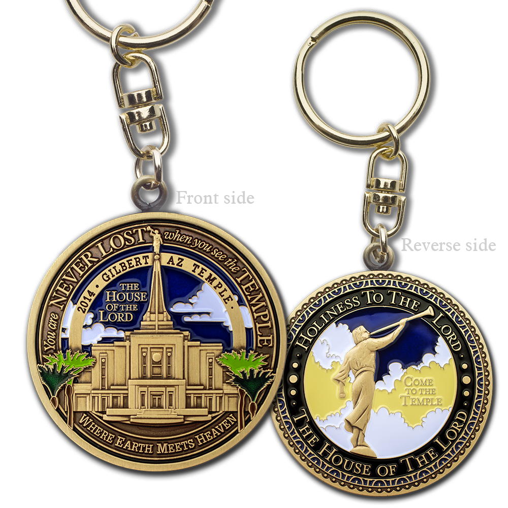 Gilbert Arizona Temple Keyring, , large image number 0