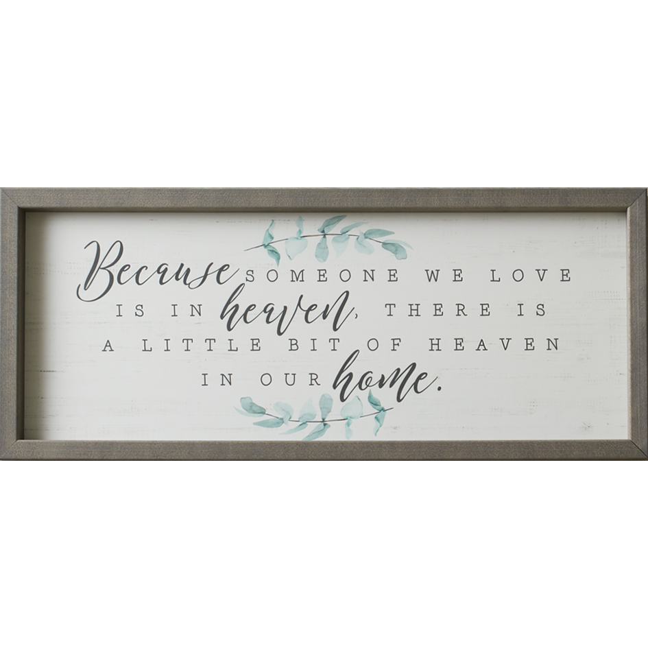 Because Someone We Love (24x10 Plaque), , large image number 0