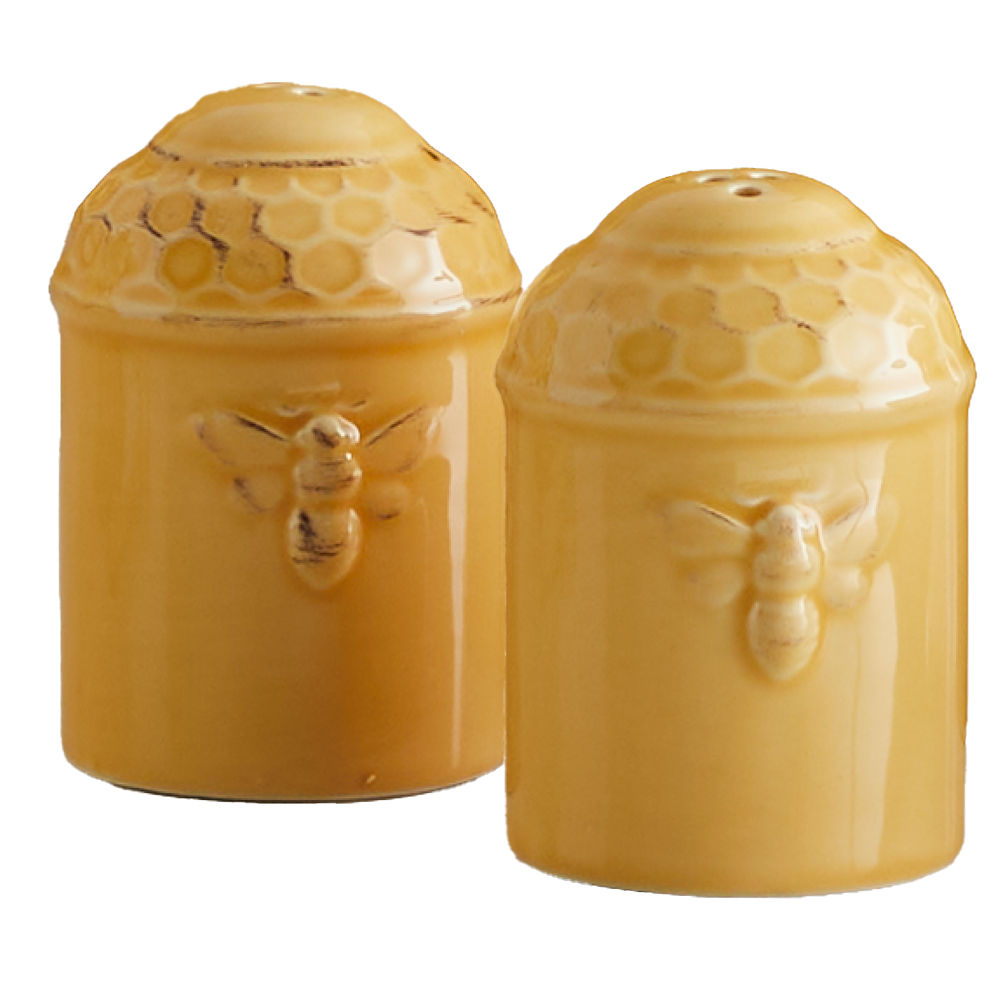 Honeycomb Salt and Pepper Set, , large image number 1