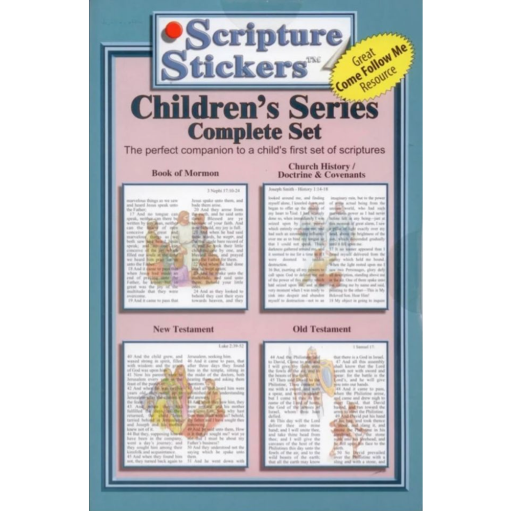 Scripture Stickers Children's Complete Set