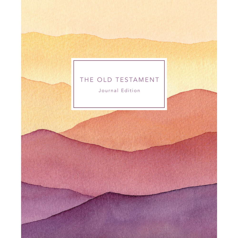 The Old Testament, Journal Edition, Patterned Unlined (No Index)