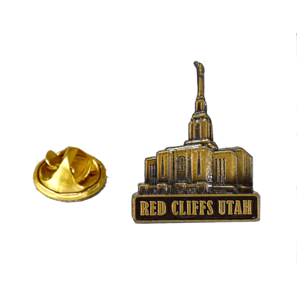 Red Cliffs Temple Pin