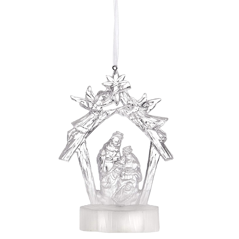 Holy Family LED Ornament, , large