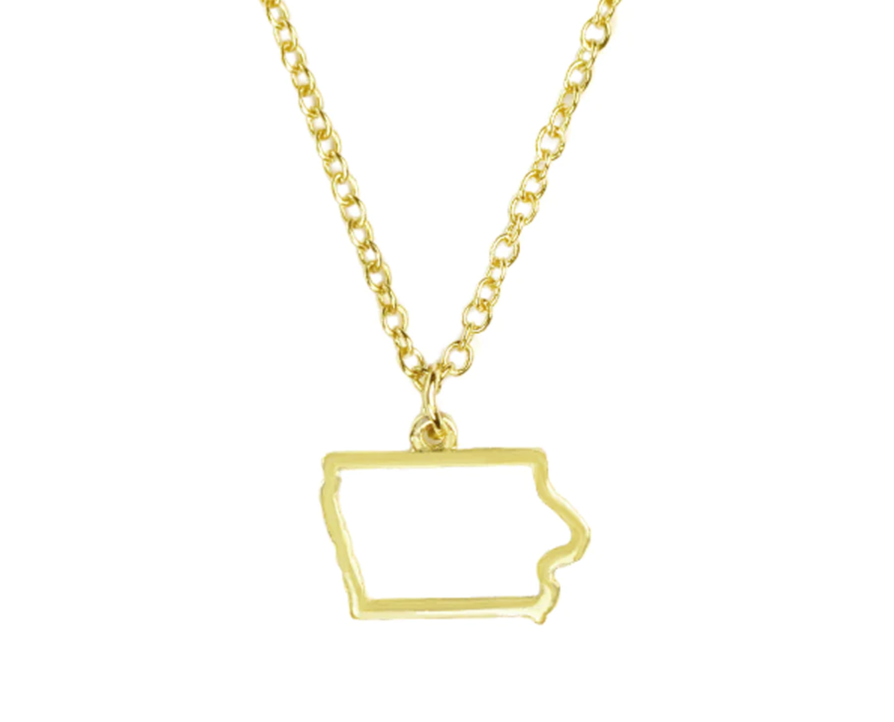Iowa State Necklace, , large image number 1