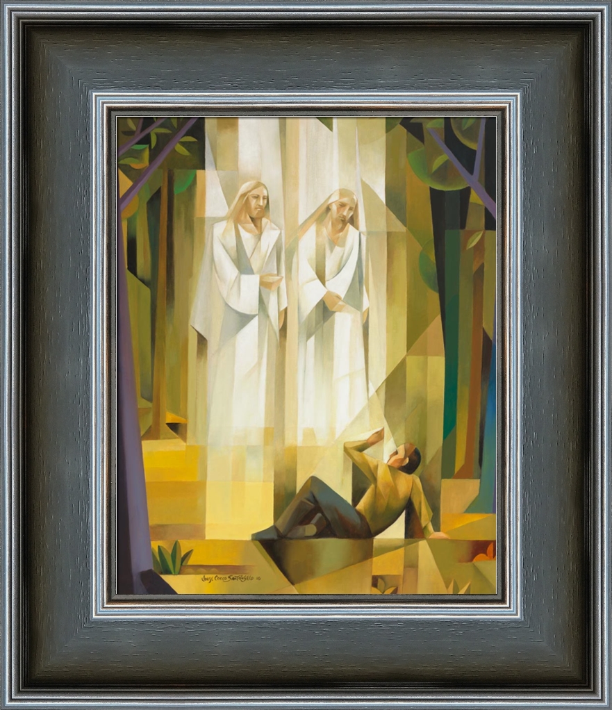 The First Vision (17x20 Framed Art)