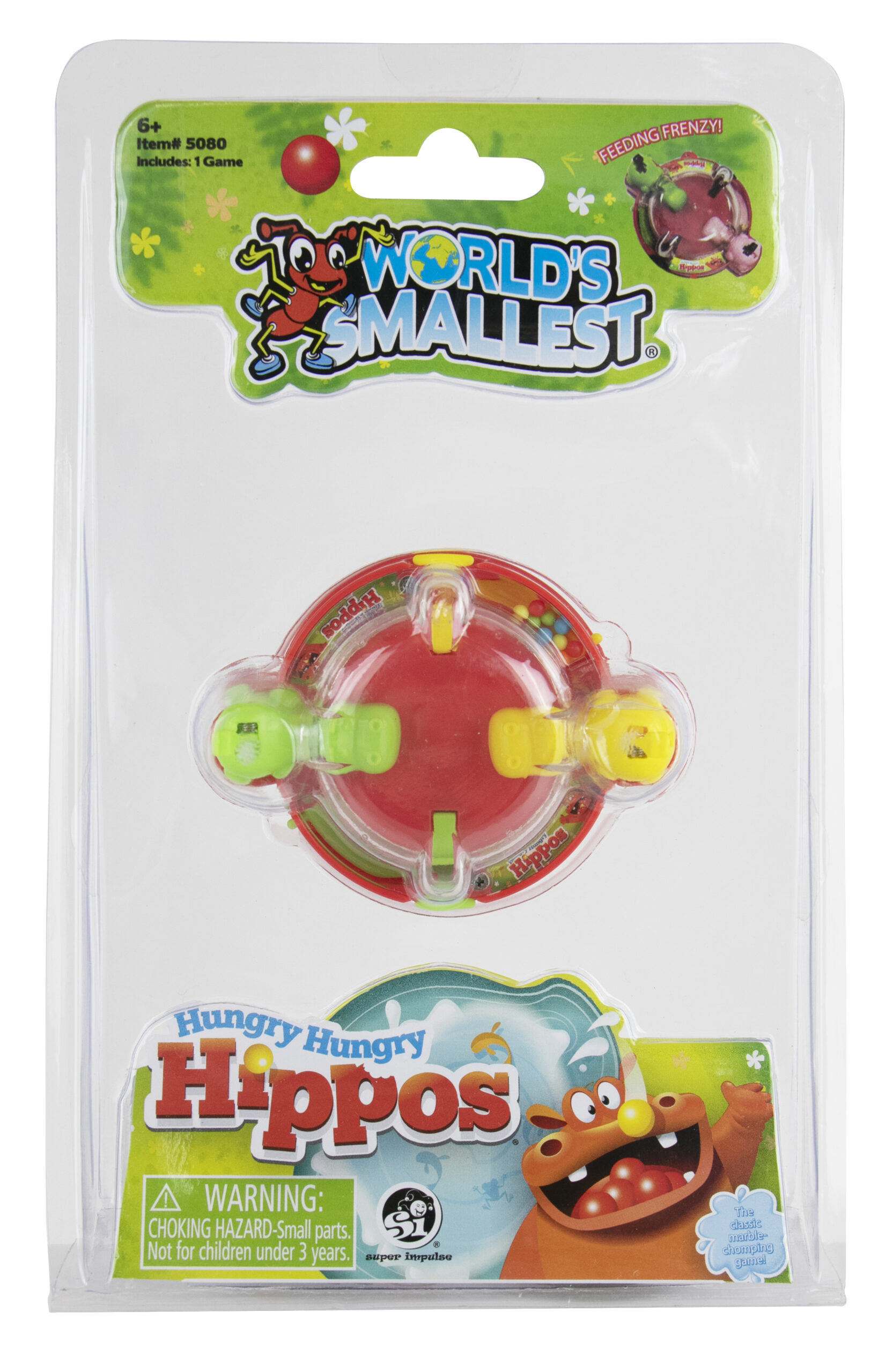 World's Smallest Hungry Hungry Hippo Game