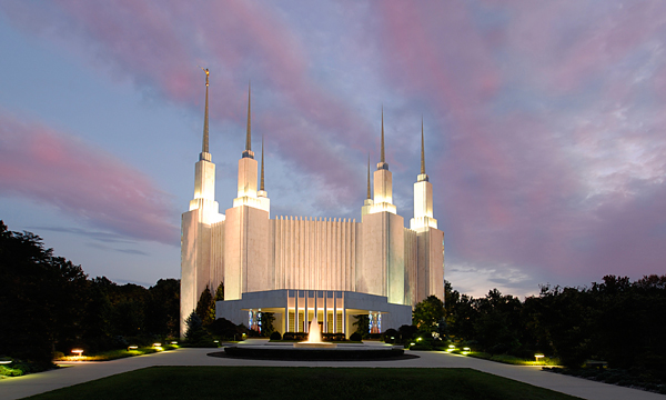Washington D. C. Temple Color Recommend Holder, , large