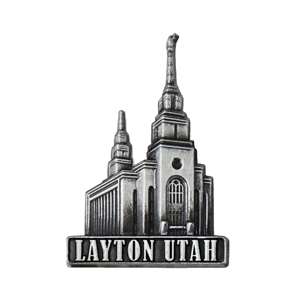 Layton Temple Silver Pin, , large image number 0