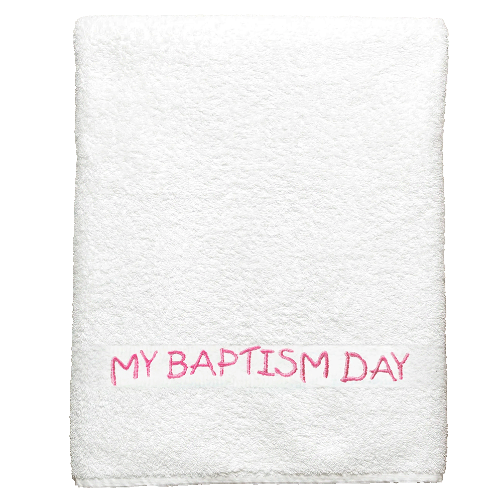 Baptism Day Towel, , large image number 0