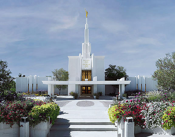 Denver Temple: Divine Love (8x10 Print), , large image number 0
