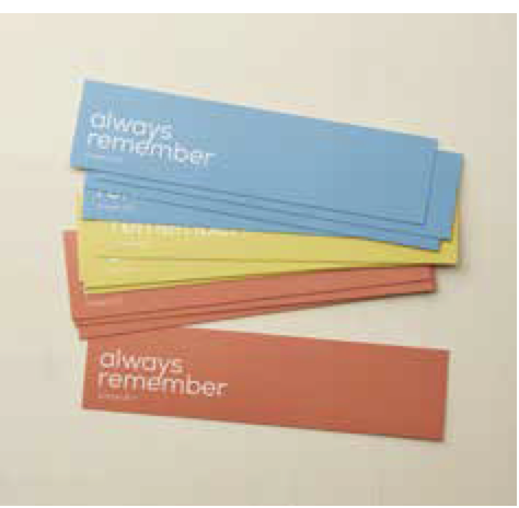 Always Remember Bookmark Pack, , large
