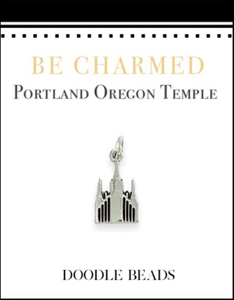 Portland Oregon Temple Charm, , large image number 0