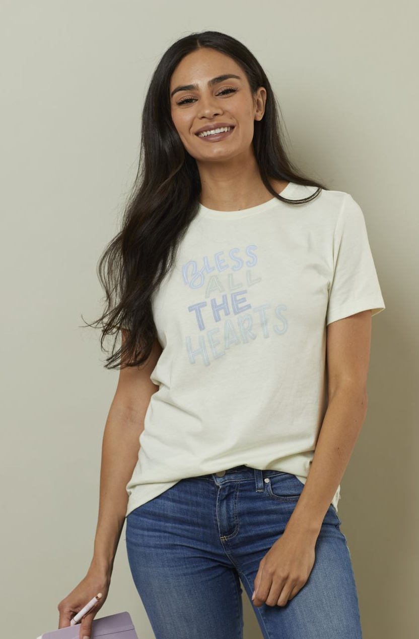 Bless All the Hearts Women's T-Shirt, , large image number 1
