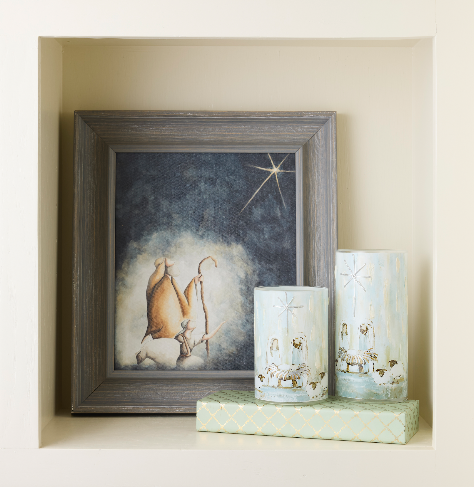 Seek Him (17x15 Framed Canvas Print), , large