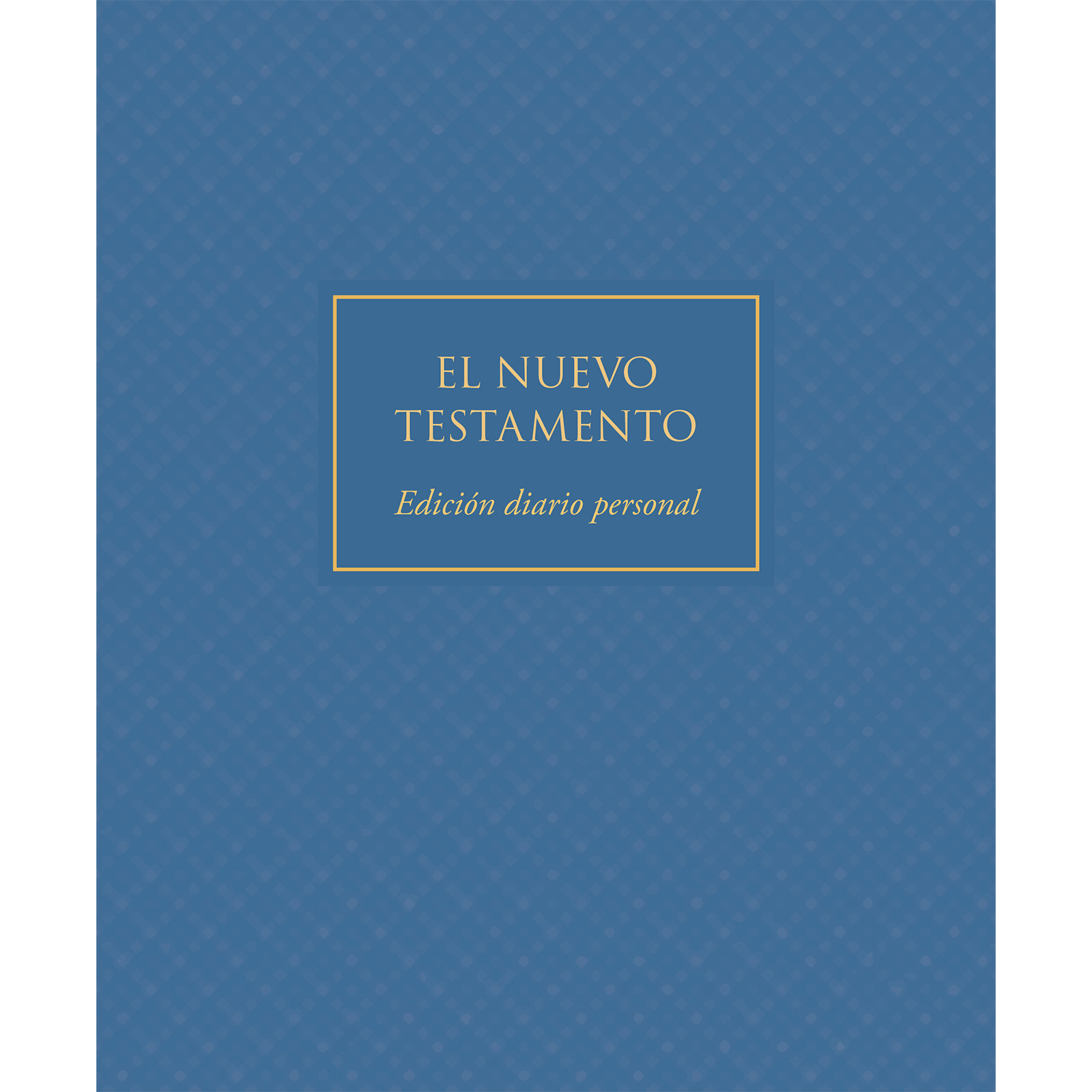 The New Testament, Journal Edition, Blue (No Index) (Spanish)