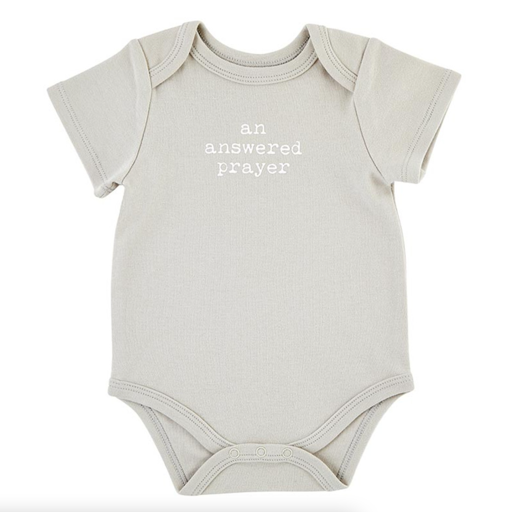 An Answered Prayer Snapshirt (0-3 Months)